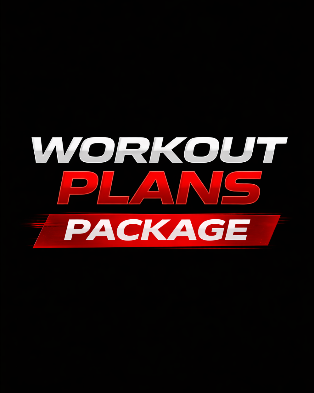 Workout Plans Package